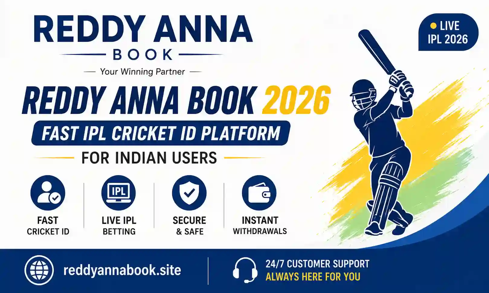 Reddy Anna Book 2026 – Fast IPL Cricket ID Platform for Indian Users